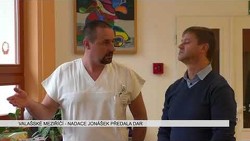 Reportáž z předání daru v nemocnici ve Valašském Meziříčí