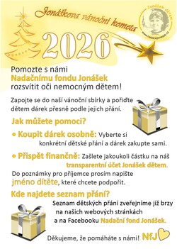 Jonáškova vánoční kometa 2026